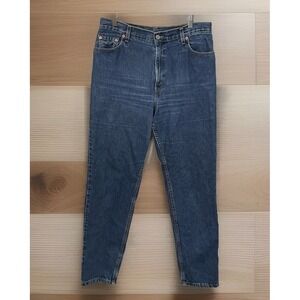 Vintage Levi's 550 Relaxed Tapered Mom Jeans Women's 14 MIS Made‎ In USA Y2K